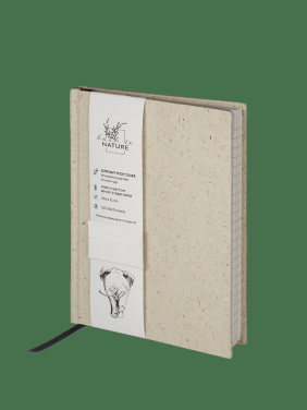 Logo trade advertising product photo of: Recycled Elephant Poo Notebook 209734400