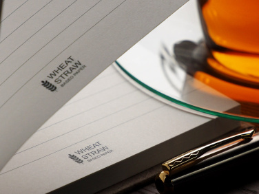 Logo trade promotional merchandise photo of: Recycled Coconut Notebook 209734100