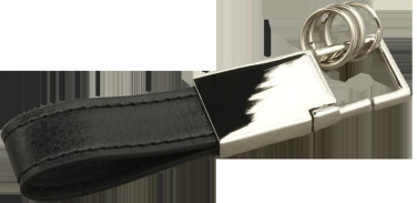 Logotrade corporate gift image of: Keyring 91309500