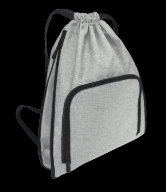 Logo trade promotional gifts image of: Drawstring backpack 123210500