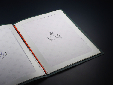 Logo trade promotional items image of: Menu cover Ambiente 1178243