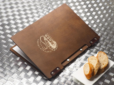 Logo trade business gift photo of: Menu cover 1955121