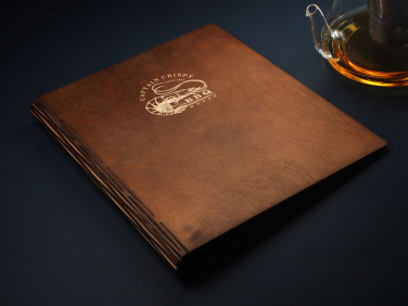 Logo trade promotional merchandise image of: Menu cover 1106121