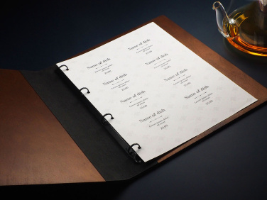Logo trade corporate gifts picture of: Menu cover 1106121