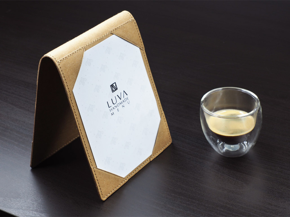 Logo trade advertising products image of: Promo menu 1604106