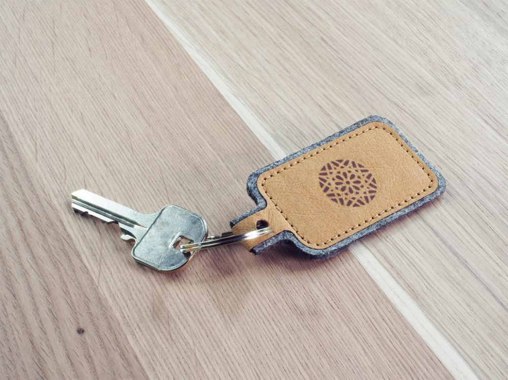Logo trade promotional product photo of: Keyring 1186140