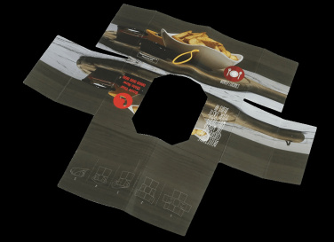 Logo trade promotional merchandise image of: Origami wallet 998117