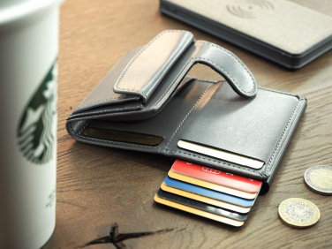 Logo trade corporate gifts image of: RFID wallet 1226119