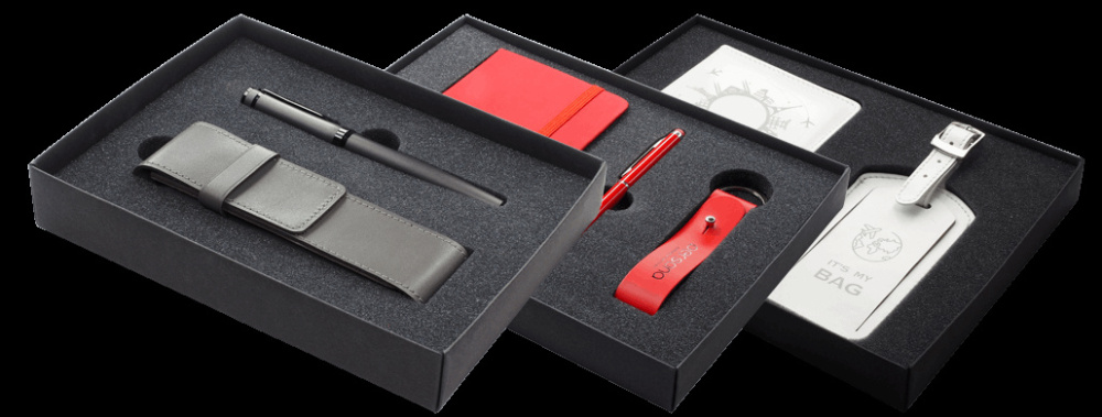 Logo trade promotional gift photo of: Box for set (13x11x2,5cm) 1306037
