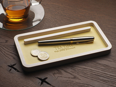 Logo trade advertising products image of: Wooden organiser 1844121