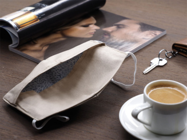 Logotrade promotional item picture of: VENUS PRO cotton face mask with a pocket an HEPA filter 1378165