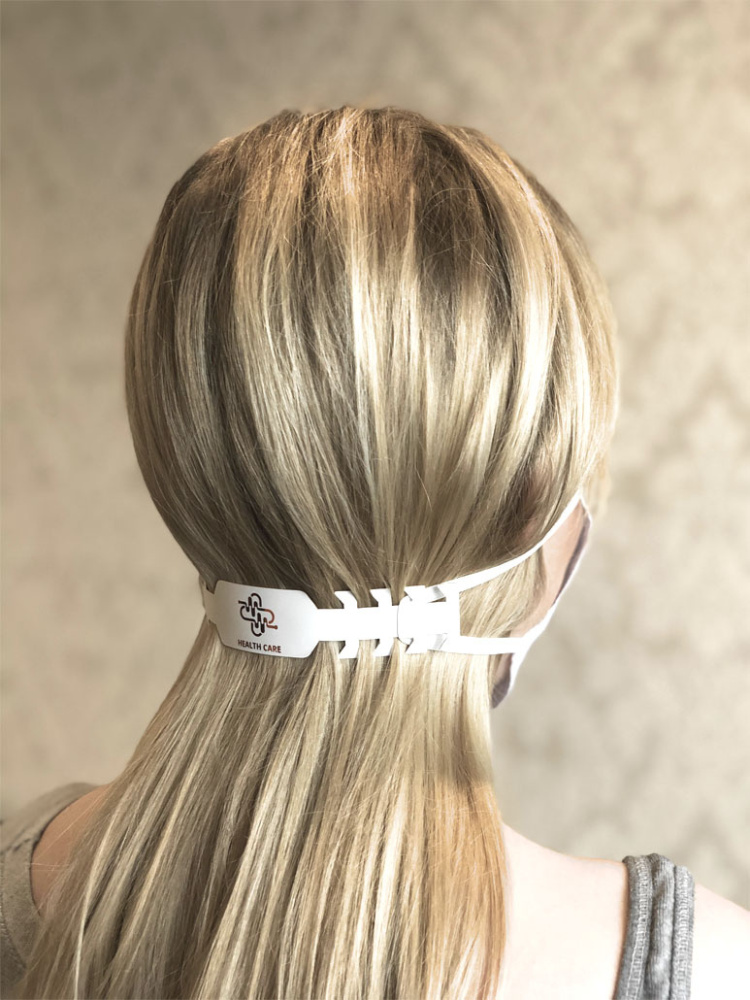 Logo trade promotional items image of: Face mask adjuster  1417229