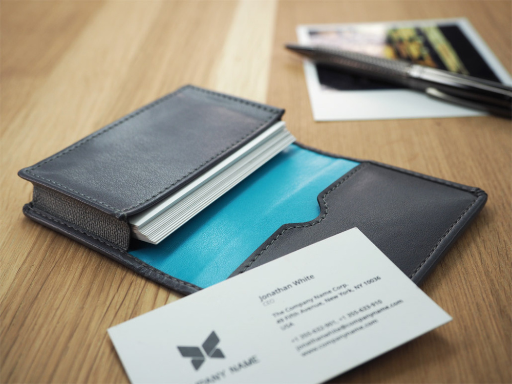 Logotrade advertising product picture of: Business card holder 227119