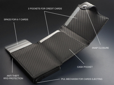 Logo trade corporate gifts image of: RFID wallet 1453110