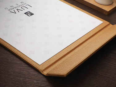 Logo trade corporate gifts image of: Menu cover 1241280
