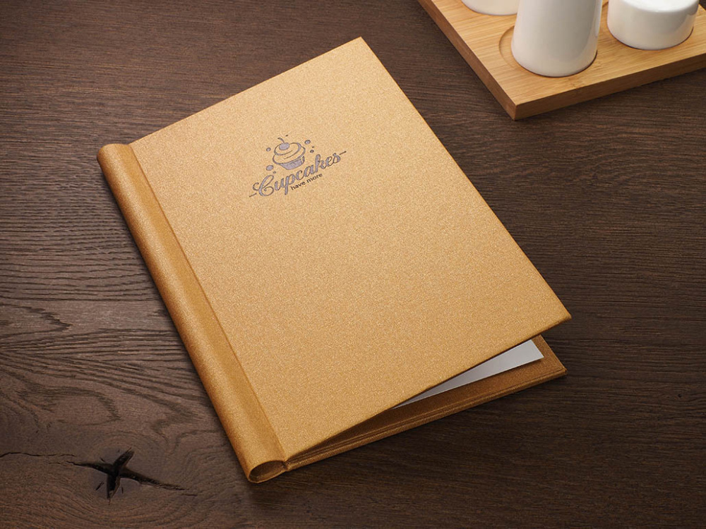 Logo trade promotional gift photo of: Menu cover 1789280