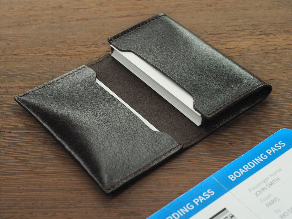 Logo trade advertising product photo of: Business card holder 1166067