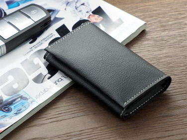 Logo trade promotional merchandise image of: Business card holder 1166157