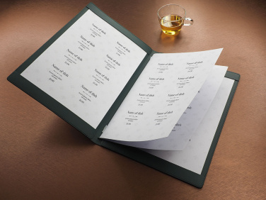 Logo trade corporate gifts image of: Menu cover Fine Dining Pro 1220239