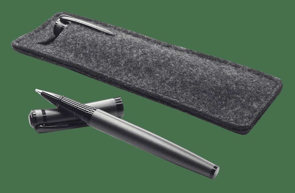 Logo trade promotional giveaways image of: Pen case 1651139