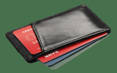 Logo trade business gift photo of: Credit card holder 215067