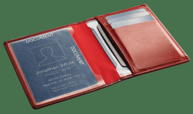 Logo trade promotional products image of: Document wallet 889067