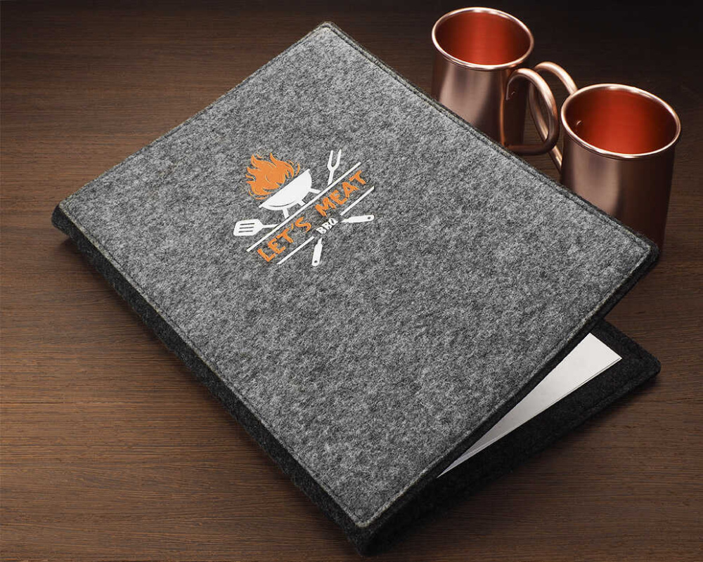 Logo trade advertising products picture of: Menu cover Ambiente 1643246
