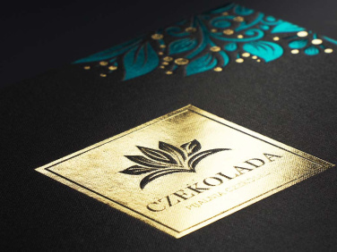 Logo trade advertising products image of: Menu cover 1681280