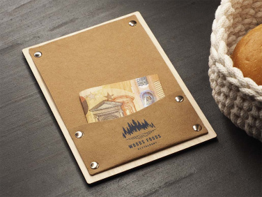 Logo trade business gift photo of: Bill holder 1053121