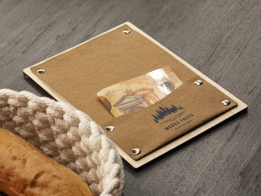 Logo trade corporate gifts image of: Bill holder 1053121