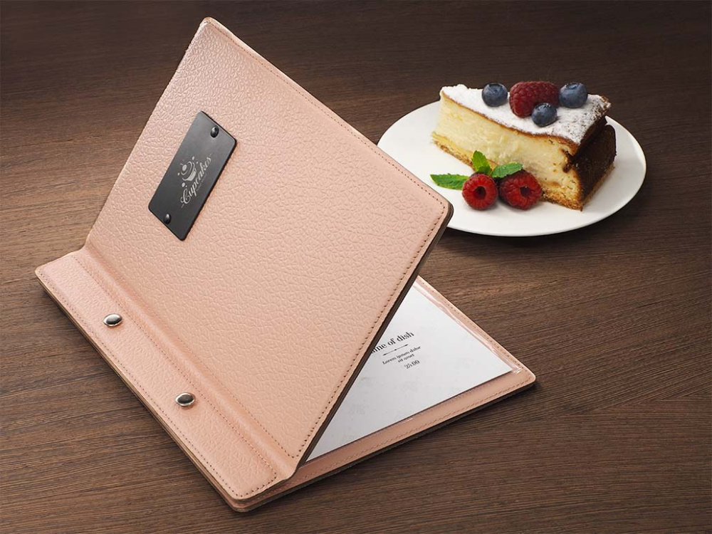 Logo trade promotional product photo of: Menu cover 1087281