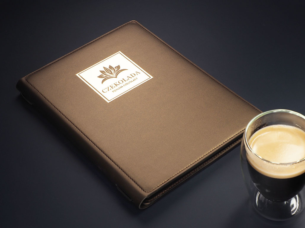 Logo trade business gift photo of: Menu cover Fine Dining Pro 1634094