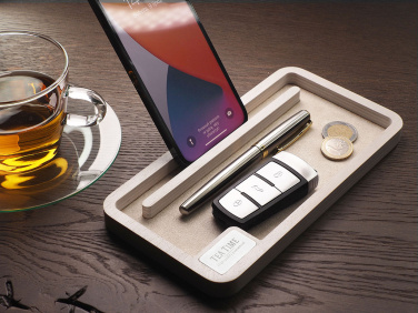 Logo trade promotional gifts picture of: Wooden desk organiser 1818121