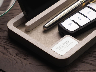 Logotrade promotional merchandise image of: Wooden desk organiser 1818121