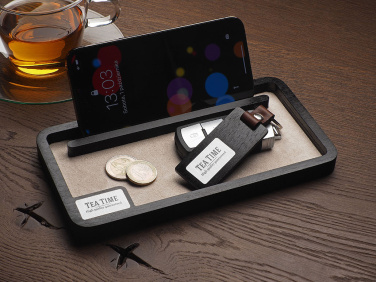 Logotrade promotional merchandise picture of: Wooden desk organiser 1818121