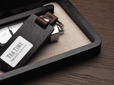 Logo trade promotional items picture of: Wooden desk organiser 1818121