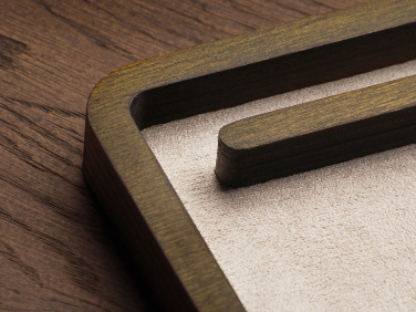 Logo trade promotional item photo of: Wooden desk organiser 1818121