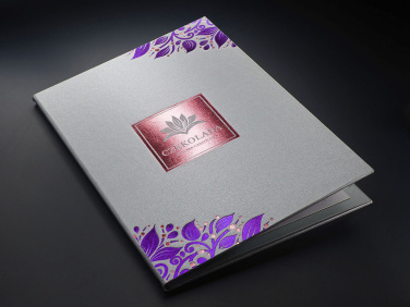 Logo trade promotional items image of: Menu cover 1679280