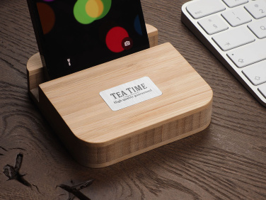 Logo trade corporate gift photo of: Wooden telephone stand 1847292