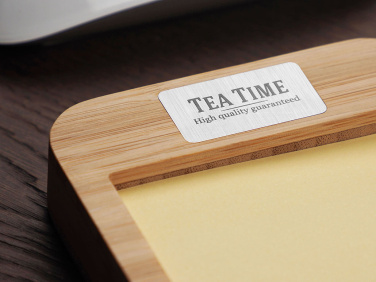 Logotrade promotional product image of: Wooden memo card box 1832292