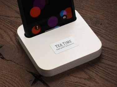 Logo trade corporate gift photo of: Wooden telephone stand 1848121