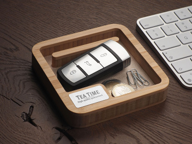 Logo trade promotional gift photo of: Wooden desk organiser 1846292