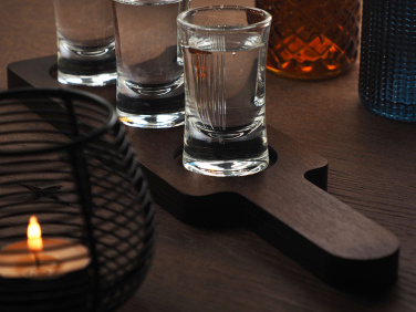 Logotrade advertising product image of: Wooden 3 Shot Serving Board 1863121