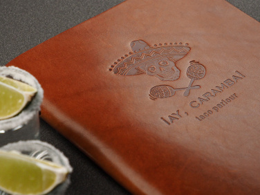 Logo trade advertising products image of: Menu cover Ambiente 1181141