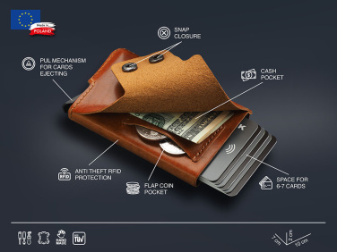 Logo trade corporate gifts picture of: RFID wallet 545141