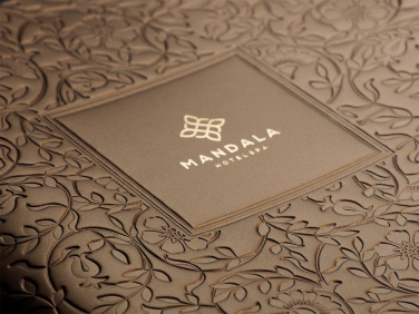 Logo trade promotional merchandise photo of: Menu cover Ambiente 1178336