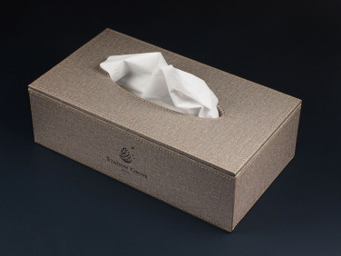 Logo trade promotional item photo of: Tissue box 992321