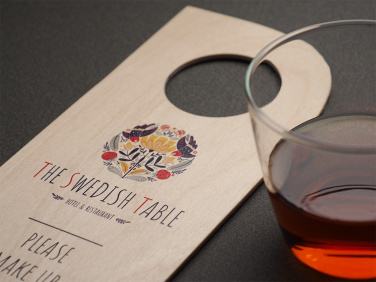 Logo trade promotional giveaways image of: DND door sign 1160121