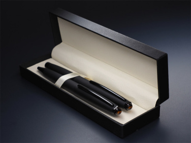 Logotrade promotional items photo of: Amber Pen set  1235036