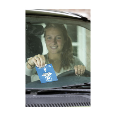 Logo trade promotional merchandise photo of: EuroNorm parking disk